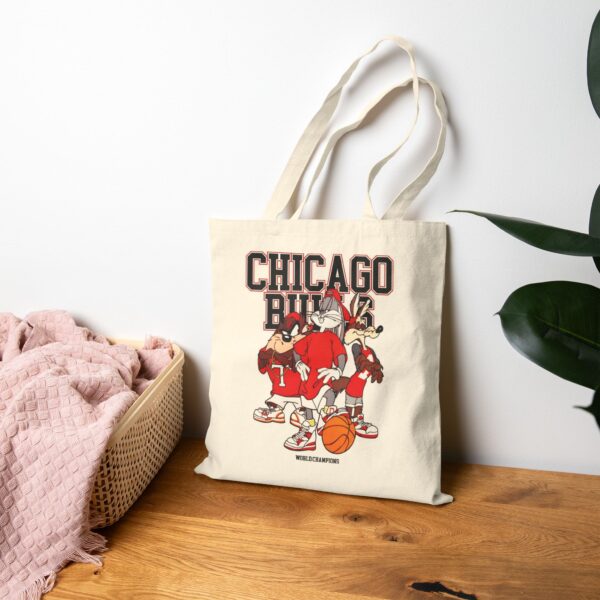 Túi ToTe In Chữ CHICAGO BULL Chất Liệu Vải Cotton Đẹp (T0011)