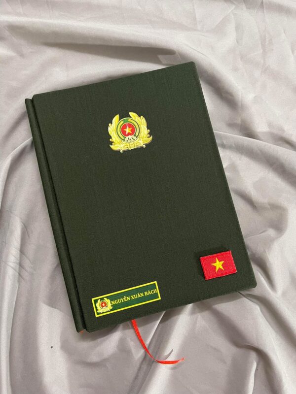Sổ cá nhân in màu áo công an Việt Nam (SCN002)